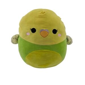 Squishmallow Kellytoy Nellie The Parakeet Bird Plush Stuffed Animal Toy 16 in